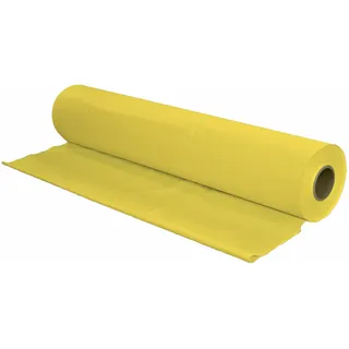 Tischtuch Tischdecke Biertischdecke LDPE gelb perforiert auf Rolle 0,70 x 240m