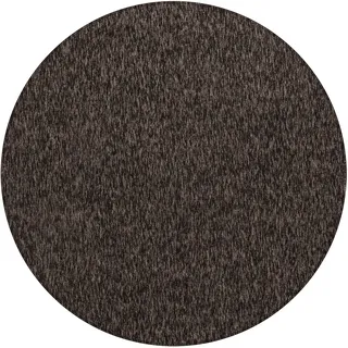 Ayyildiz Teppiche Teppich »Nizza 1800 Kurzflorteppich« rund 6 mm Höhe pflegeleicht, leicht melierter Kurzflor, ringsum gekettelt, Wohnzimmer, braun