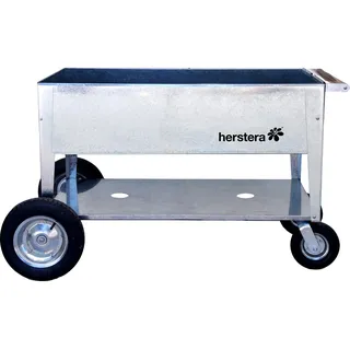 Herstera Swivel 120 x 60 x 80 cm silber