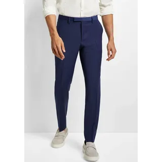 Baukastenhose CINQUE "CICASTELLO", Herren, Gr. 56, N-Gr, blau, Web, Obermaterial: 53% Polyester, 43% Schurwolle, 4% Elasthan, unifarben, regular fit lang, Hosen Baukastenhose, mit Powerstretch