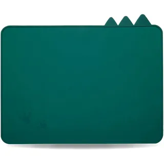 wencolino Baby Tischset „Dino“ aus Silikon für Baby Teller – Maße 38,3cm x 31cm – Platzsets abwaschbar rutschfest als Tischset Kinder zusammen mit Esslernteller/Teller Baby