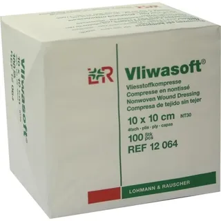 Lohmann & Rauscher Vliwasoft Vlieskompresse unsteril 10x10