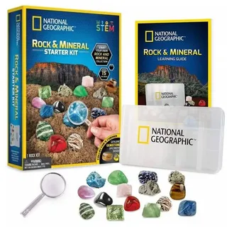 National Geographic Rock and Mineral Starter Kit Entdeckerspielzeug