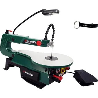 HEADNMORE Bundle - Parkside Dekupiersäge PDS 120 + Schlüsselanhänger HEADNMORE