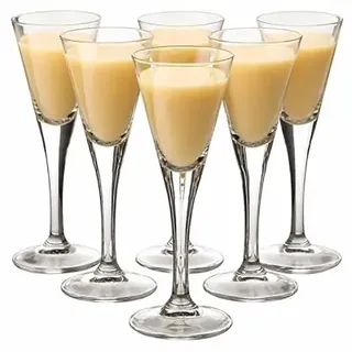 AzaliaDesign Likörgläser 6 Gläser für Likör, Eierlikör, Wodka, Tequilagläser, Schnapsgläser, Sherrygläser