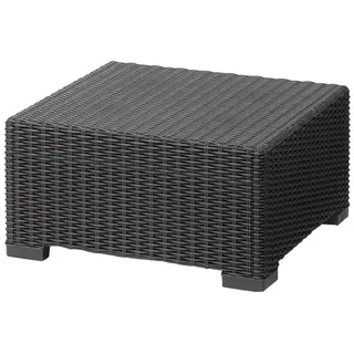 KETER California Gartentisch quadratisch anthrazit