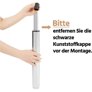 Yaheetech Bürostuhl Ergonomisch Schreibtischstuhl Drehstuhl höhenverstellbar Kosmetikhocker Chefsessel, Polsterstuhl mit Rollen, Homeoffice Stuhl ohne Armlehne, Kunstleder Weiß - Weiß