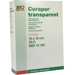 Lohmann & Rauscher Curapor Wundverband steril transparent 10 x 15 cm 25 St.