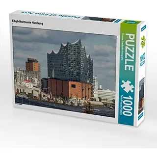 CALVENDO Puzzle Elbphilharmonie Hamburg 1000 Teile Puzzle quer | Lege-Größe cm Foto-Puzzle für glückliche Stunden