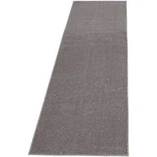 Ata Kurzflorteppich 80 x 250 cm beige