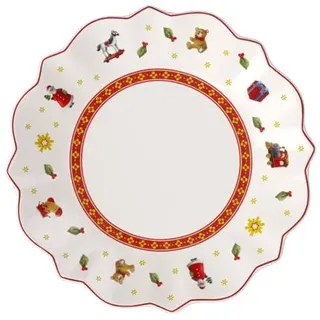 Villeroy & Boch Brotteller Weiß/Bunt, Rund