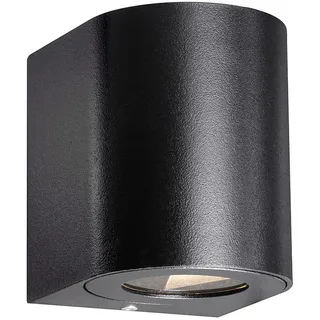 Nordlux Außenwandleuchte Aluminium 10,4 cm IP44 500 lm schwarz