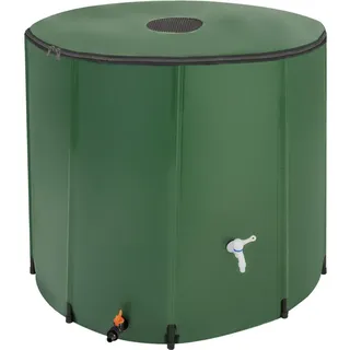 Tectake Regentonne 750 l grün