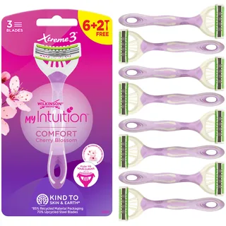 Wilkinson Sword myIntuition Comfort Xtreme 3 womens 6+2er Pack