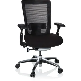 HJH Office NOVA PRO Stoff Schwarz