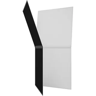 v_flatworld V-Flat World Foldable V-Flat 2.0 (Schwarz / Weiß) Einzeln