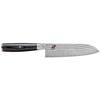MIYABI Santokumesser 18 cm Schwarz/Grau/Silber
