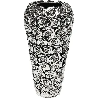 Kare Design »Vase Rose Multi Chrom Big«, silberfarben