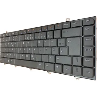 Schwarz - Deutsche (GR) Tastatur kompatibel für Dell Studio 14 Serie - Schwarz