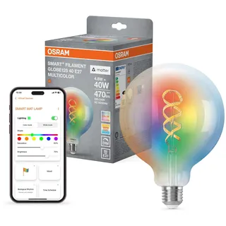 Osram LED-Lampe 470 lm 5 W E27 RGBW 6500 K