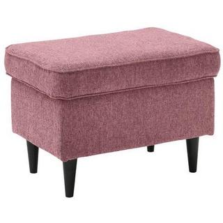 MID.YOU Hocker Rosa, - cm Wohnzimmer, Hocker, Sitzhocker