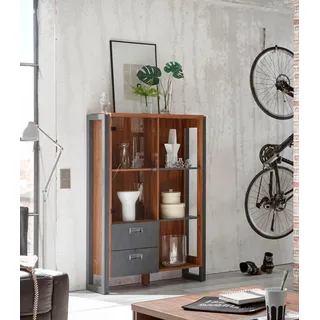 Home Affaire Detroit 90 x 140 x 35 cm grau
