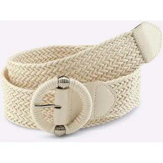 Heine Flechtgürtel beige 30