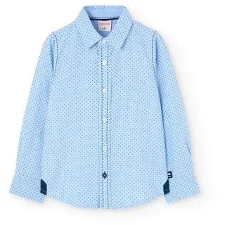 Boboli Polka Dot Langarmhemd - Print - 4 Jahre