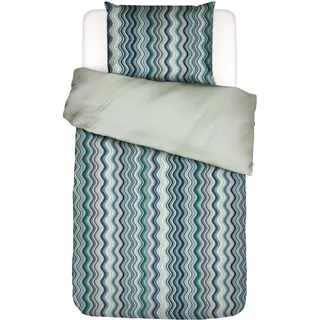 Essenza Wendebettwäsche »Sol, Baumwoll-Satin« 2 Stk. tlg., grün