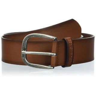 JACK & JONES A/S Herren JACOLIVER Belt NOOS Gürtel, Cognac, 90