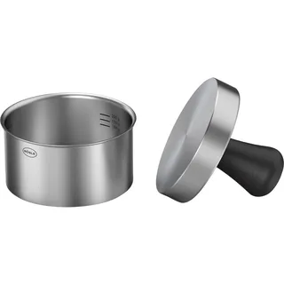 Rösle Burgerpresse 11 cm Edelstahl schwarz