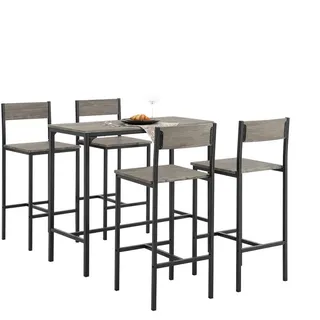 SoBuy Bartisch OGT14-N (100 x 87 x 45 cm, Esszimmer, Barmöbel, Barschränke -