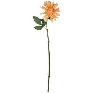 Butlers Kunstblume Florista Dahlie - Polyethylen/Polyester - Rosa , Orange , Kunststoff , 59 cm , Dekoration, Blumen & Blumentöpfe, Kunstblumen