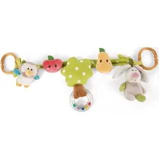 NICI Kinderwagenkette »My first NICI, Hase und Eule, 40 cm«, bunt