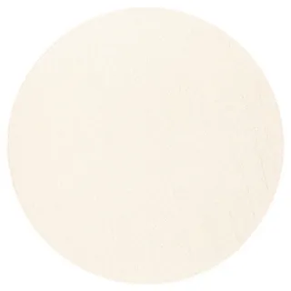 Snapstyle Berber Wollteppich Ø 200 cm Weiß