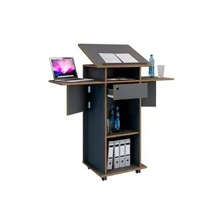 VCM my office Stehpult anthrazit