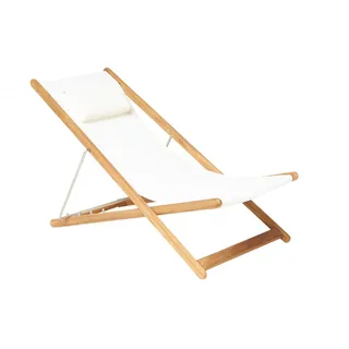 Liegestuhl Kate - weiß