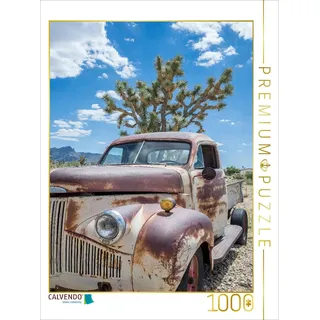 CALVENDO Puzzle Vintage Pick up Oldtimer in Amerika 1000 Teile Puzzle hoch | Lege-Größe cm Foto-Puzzle für glückliche Stunden