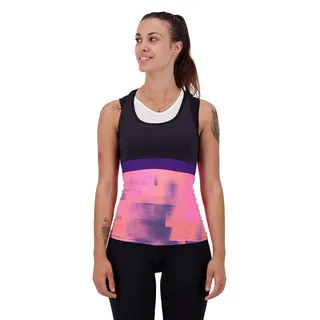 Santini Forza Indoor Collection ärmelloses T-shirt - Purple / Pink - XS