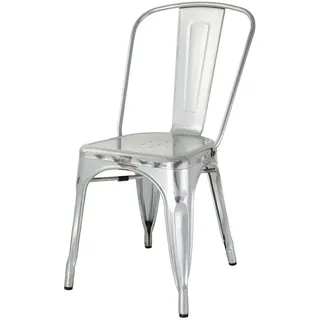 Bolero Bistro Stühle aus verzinktem Stahl 4 Stück