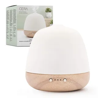 Pranarom - Aroma Diffuser für ätherische Öle - Aromatherapie - Duftlampe - Ultraschall - Holzkeramik