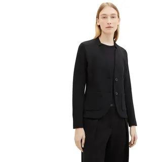 Tom Tailor 1038703 Ottoman Blazer - Deep Black, S