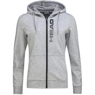 Head Kapuzenjacke (Hoodie) Club Greta (Baumwollmix) grau Damen