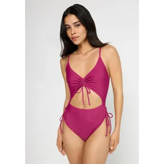 LSCN by LASCANA Badeanzug »Gina«, mit modischen Raffungen