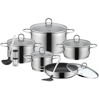 Silit Topf-Set 5-tlg. Kochtopf + Bratentopf + Bratpfanne