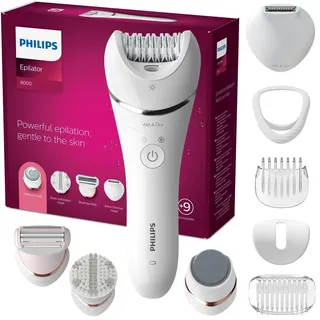 Philips Epilierer Series 8000 BRE740/10 weiß