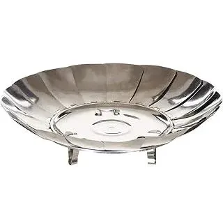 Fox Outdoor Feuerschale, faltbar, Edelstahl, ca. 27 x 8 cm