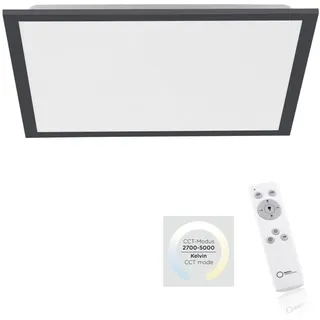 just light. Led-Deckenleuchte 1 eckig schwarz
