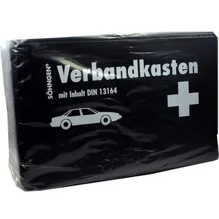 Söhngen KFZ-Verbandkasten KU schwarz mit Füll. St DIN13164