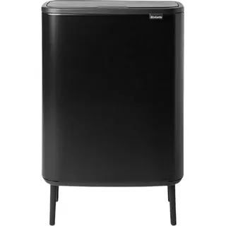 Brabantia Bo Touch Bin Hi afvalemmer 2 x 30 liter zwart - Schwarz
